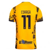 Inter Milan Joaquin Correa #11 Kolmaspaita 2024-25 Lyhythihainen